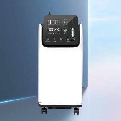 Hospital Hospital 5 لیتری اکسیژن با نبولایزر و صفحه نمایش LED 10 اینچی